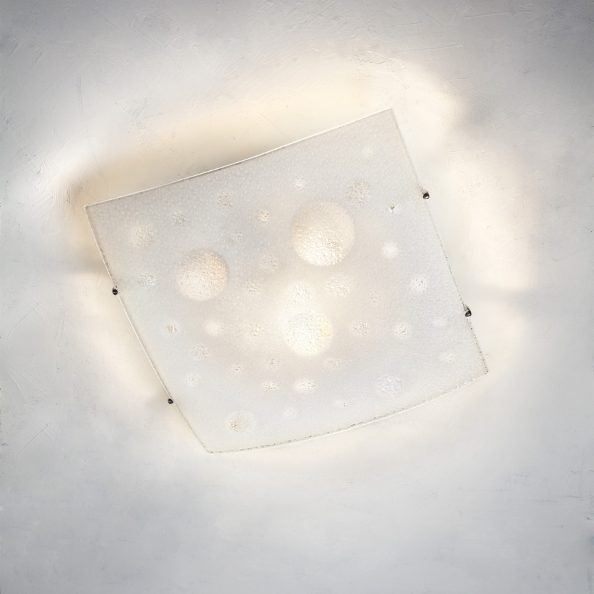 Redo 05-905 - Taklampa ISIDE 2xE27/42W/230V 39x39 cm klar