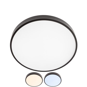 Redo 05-933 - LED Taklampa KNOB LED/36W/230V 3000K-6500K 40 cm svart