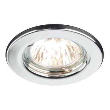 Redo 70308 - Infälld taklampa MT 1xGU5,3/50W/12V blank krom