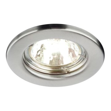 Redo 70309 - Infälld taklampa MT 1xGU5,3/50W/12V matt krom