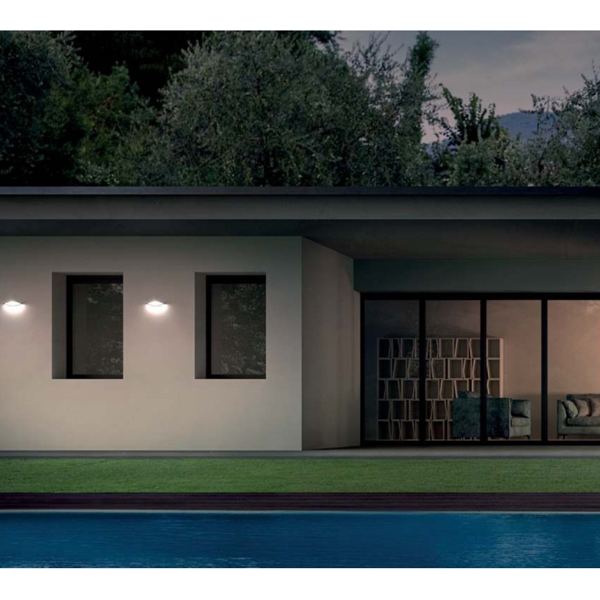 redo 90002 - Utomhus LED Väggbelysning CHALET 1xLED/8W/230V IP54