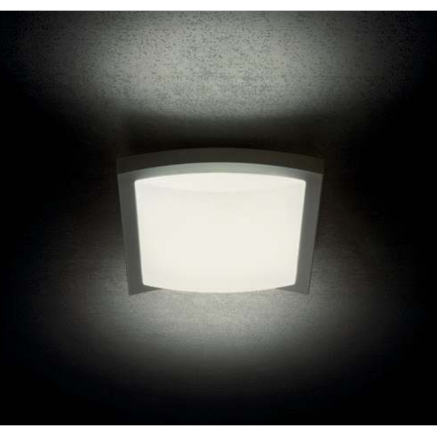 Redo 90007 - LED taklampa för utomhusbruk TALLIN LED/21W/230V 24,5x24,5 cm IP54 antracit