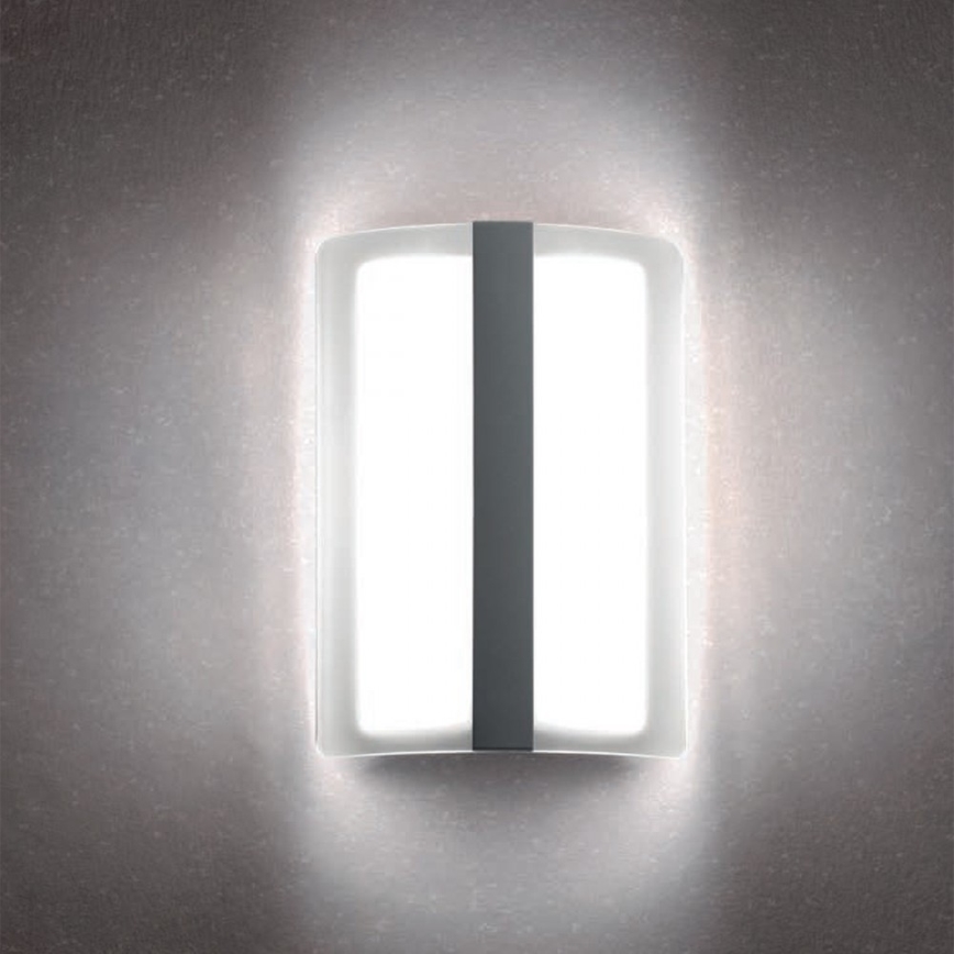 redo 90023 - Utomhus LED Väggbelysning BREDA 1xLED/12W/230V IP54