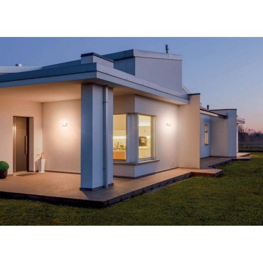 redo 90038 - Utomhus LED Väggbelysning SEBRA LED/15W/230V IP54