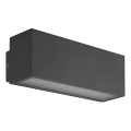 Redo 90096 - LED utomhusvägglampa PLANIT LED/10W/230V 3000K IP54 antracit