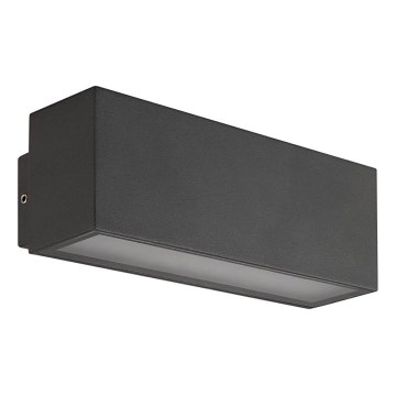 Redo 90096 - LED utomhusvägglampa PLANIT LED/10W/230V 3000K IP54 antracit