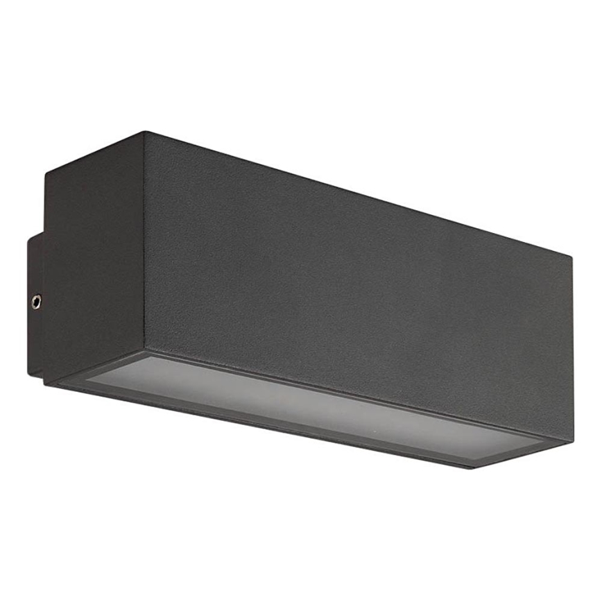 Redo 90096 - LED utomhusvägglampa PLANIT LED/10W/230V 3000K IP54 antracit