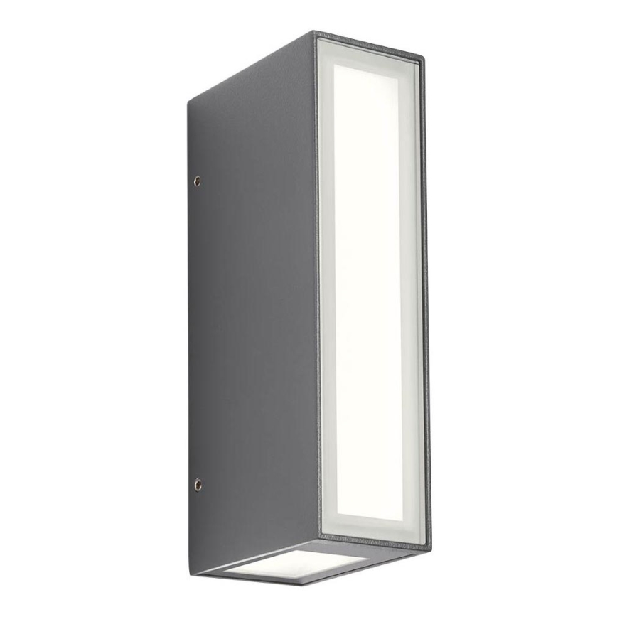 Redo 90114 - LED vägglampa för utomhusbruk IVAR LED/7,6W/230V IP54 antracit