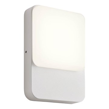 Redo 90128 - LED utomhusväggarmatur COLIN LED/9W/230V 4000K IP54 vit