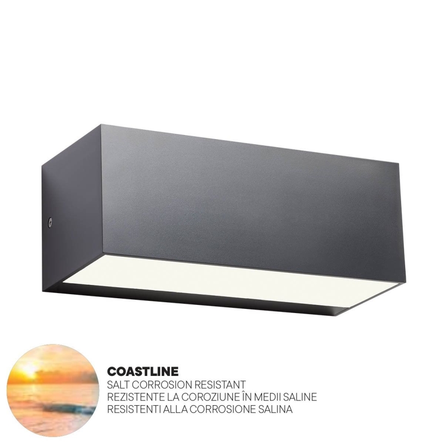 redo 90153 - LED Utomhus Väggbelysning ljusRIS 1xLED/9W/230V IP65