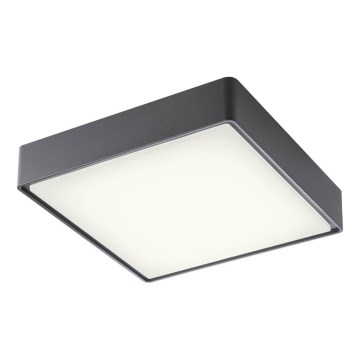 Redo 90158 - LED taklampa för utomhusbruk MARINA LED/16W/230V 29,6x29,6 cm IP65 antracit