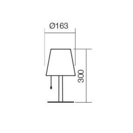 Redo 90166 - LED RGB Dimbar utomhus bordslampa PINO LED/2,6W/230V 4400 mAh IP44