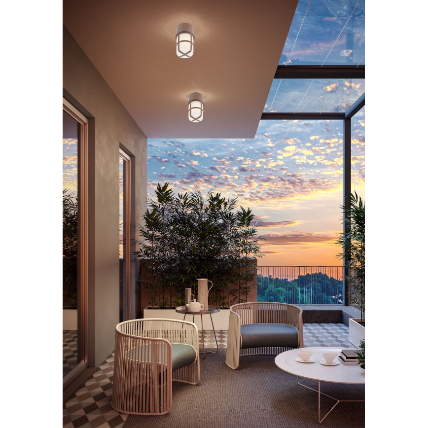 Redo 90194 - Utomhusspot TRITON 1xE27/28W/230V IP54 koppar