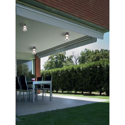Redo 90195 - Spotlight för utomhusbruk TRITON 1xE27/28W/230V IP54 svart