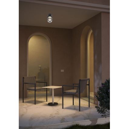Redo 90195 - Spotlight för utomhusbruk TRITON 1xE27/28W/230V IP54 svart