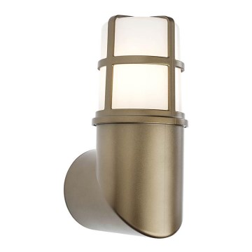 Redo 90196 - Vägglampa för utomhusbruk TRITON 1xE27/28W/230V IP54 mässing