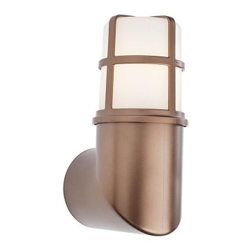 Redo 90197 - Vägglampa för utomhusbruk TRITON 1xE27/28W/230V IP54 koppar