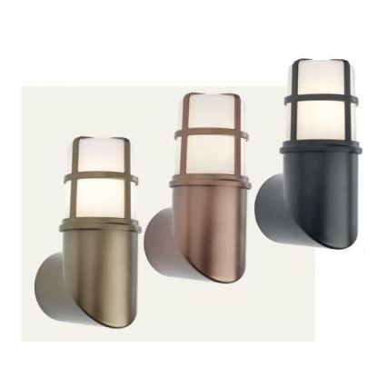Redo 90197 - Vägglampa för utomhusbruk TRITON 1xE27/28W/230V IP54 koppar