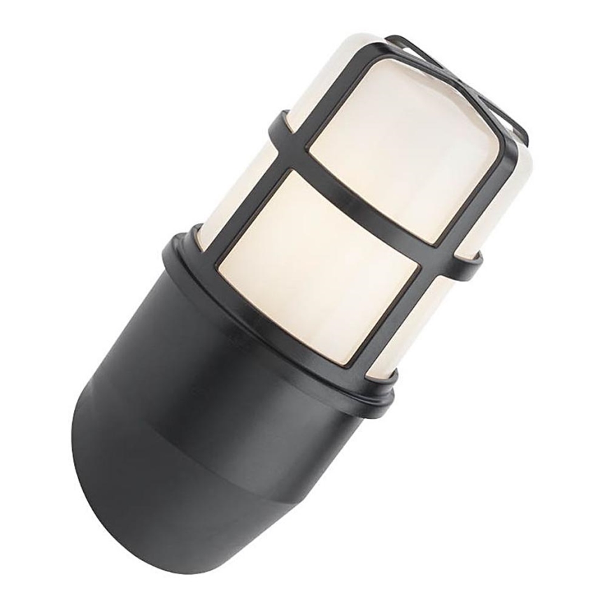 Redo 90204 - Vägglampa för utomhusbruk TRITON 1xE27/28W/230V IP54 svart