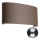 Redo 90227 - LED vägglampa för utomhusbruk FABO LED/6W/230V 3000K IP54 brun