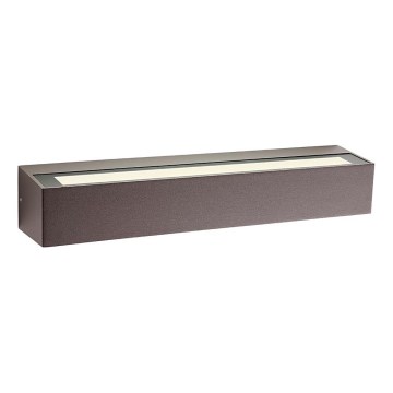 Redo 90261 - LED utomhusväggarmatur AROOS LED/21W/230V 3000K IP65 brun