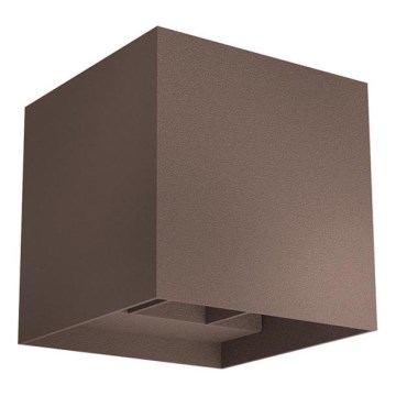 Redo 90298 - LED utomhusvägglampa VARY 2xLED/10W/230V 3000K IP54 brun