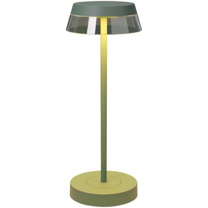 Redo 90309 - LED ljusreglerad bordslampa touch ILUNA LED/2,5W/5V 2700-3000K 3000 mAh IP65 grön