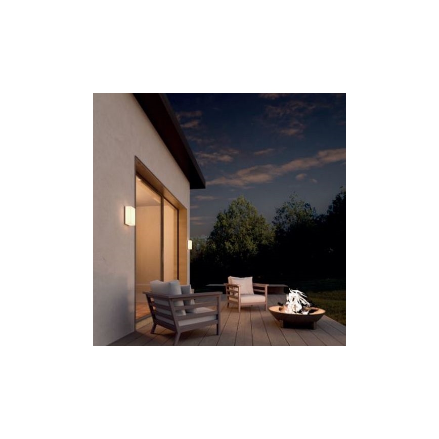 Redo 90320 - LED vägglampa för utomhusbruk KODIAK LED/5W/230V IP65 vit