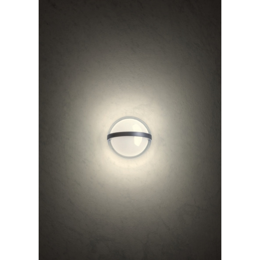 Redo 90364 - LED vägglampa för utomhusbruk SIERRA LED/10,8W/230V IP54