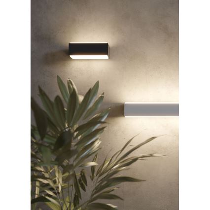 Redo 90402 - LED vägglampa för utomhusbruk DASH LED/9W/230V 4000K IP65 antracit