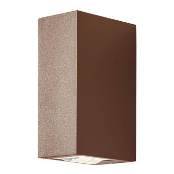 Redo 90417 - LED vägglampa för utomhusbruk ACE LED/3,36W/230V 3000K IP54 brun