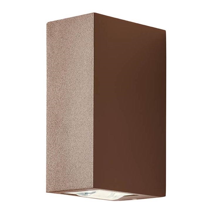 Redo 90417 - LED vägglampa för utomhusbruk ACE LED/3,36W/230V 3000K IP54 brun