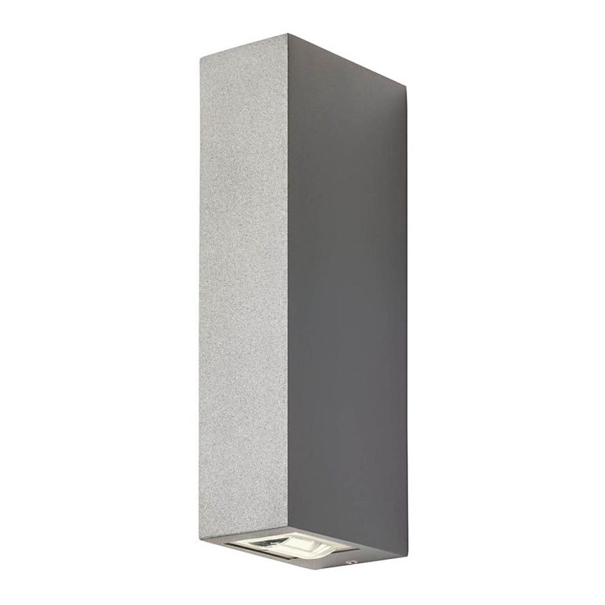 Redo 90421 - LED vägglampa för utomhusbruk ACE 2xLED/5,84W/230V 3000K IP54 grå