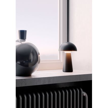 Redo 90439 - dimbar beröringsstyrd utomhuslampa KIRA LED/4,7W/230V 2200 mAh IP44 svart