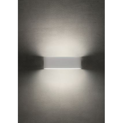 Redo 90451 - LED utomhusvägglampa KLIPPE LED/24W/230V 3000K IP54 vit