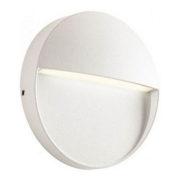 Redo 90472 - LED vägglampa för utomhusbruk LANDER LED/3W/230V IP54 vit