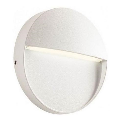 Redo 90472 - LED vägglampa för utomhusbruk LANDER LED/3W/230V IP54 vit