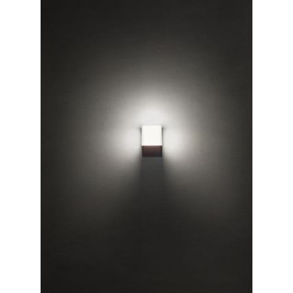 Redo 90489 - LED vägglampa för utomhusbruk TOK LED/9,4W/230V IP44 antracit
