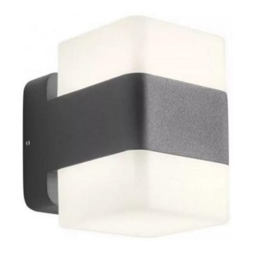 Redo 90492 - LED vägglampa för utomhusbruk TOK LED/14,8W/230V IP44 antracit