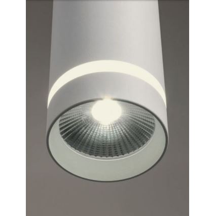 Redo 90513 - LED pendellampa för utomhusbruk KLOU LED/9W/230V IP54 vit