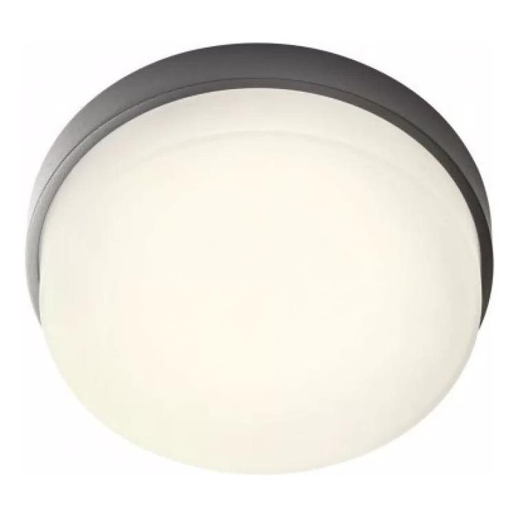 Redo 90516 - LED taklampa för utomhusbruk URANIA LED/10W/230V diameter 16 cm IP65 antracit