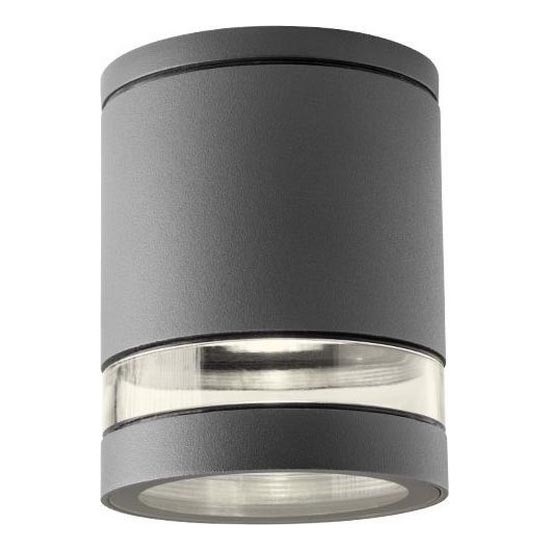 Redo 90519 - Taklampa för utomhusbruk CARGO 1xGU10/28W/230V IP54 antracit
