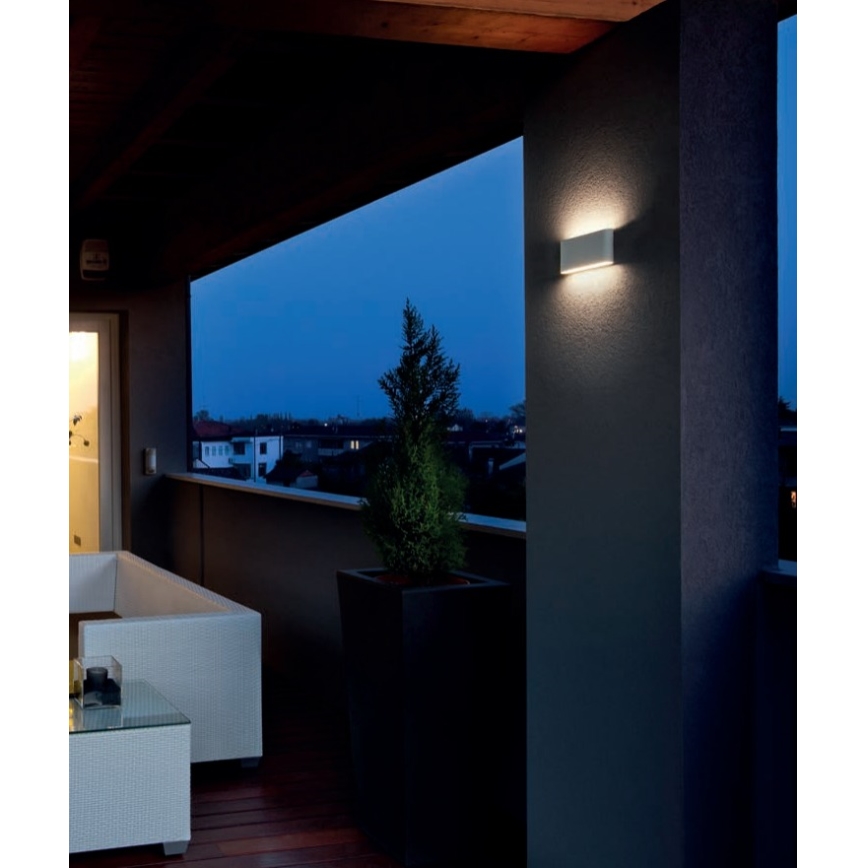 redo 9054 - Utomhus LED Väggbelysning Bärbar 2xLED/6W/230V IP54