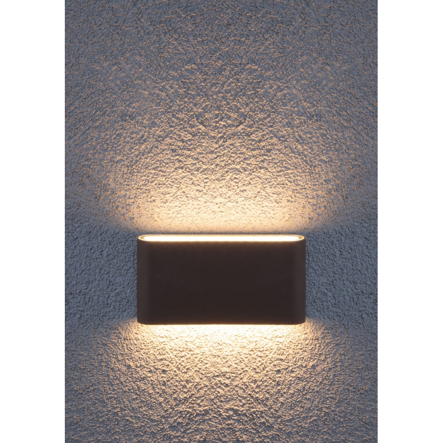 redo 9054 - Utomhus LED Väggbelysning Bärbar 2xLED/6W/230V IP54