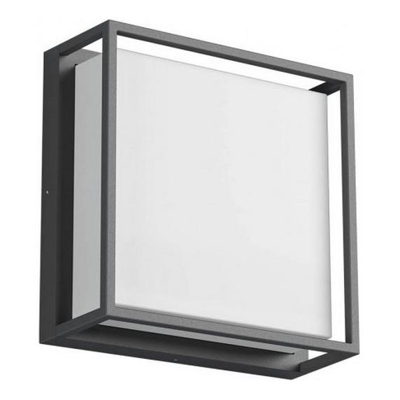 Redo 90565 - LED vägglampa för utomhusbruk QUADRIS LED/20W/230V IP54 antracit