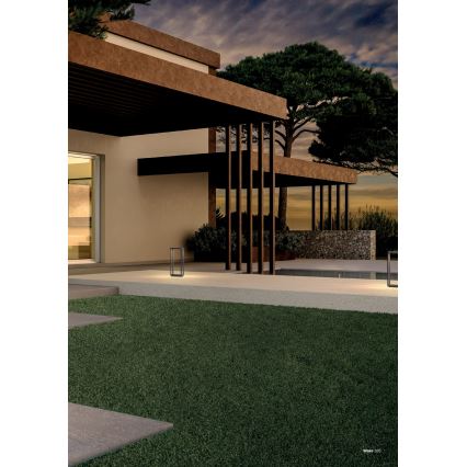 Redo 90582 - LED Utomhuslampa WAKE LED/8W/230V 3000K 75 cm IP65 antracit