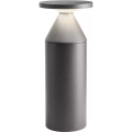 Redo 90589 - BIRO LED-utomhuslampa, 12 W, 230 V, 3000 K, 30 cm, Ra 90, IP65, antracit