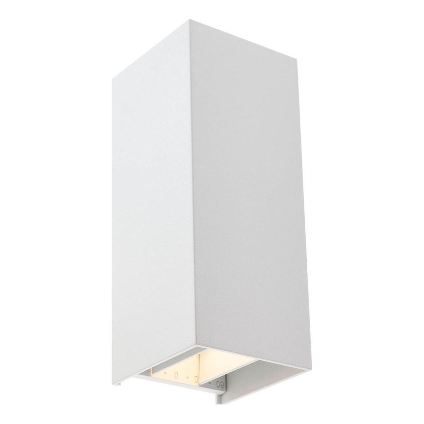 Redo 90635 - LED vägglampa för utomhusbruk SONNY 2xLED/5W/230V 2200/3000/4000K IP54 vit