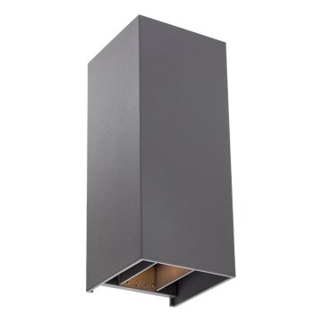 Redo 90636 - LED vägglampa för utomhusbruk SONNY 2xLED/5W/230V 2200/3000/4000K IP54 antracit