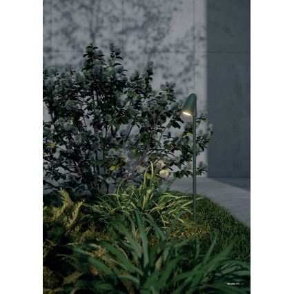 Redo 90707 - LED utomhuslampa NIVALIS LED/6,8W/230V 3000K 82 cm IP65 grön